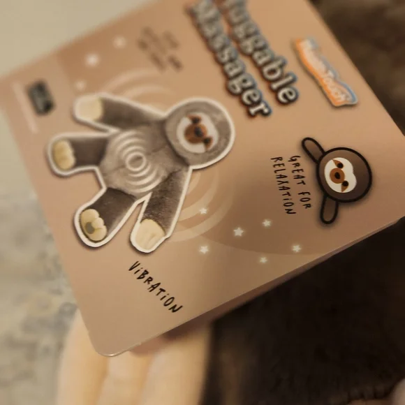 Vibrating Plush Sloth Massager - Picture 2 of 4